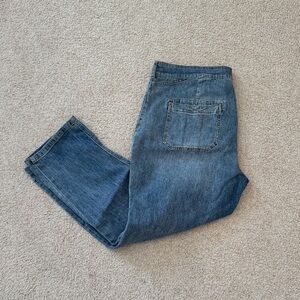 Pilcro Men's Straight Blue Jeans